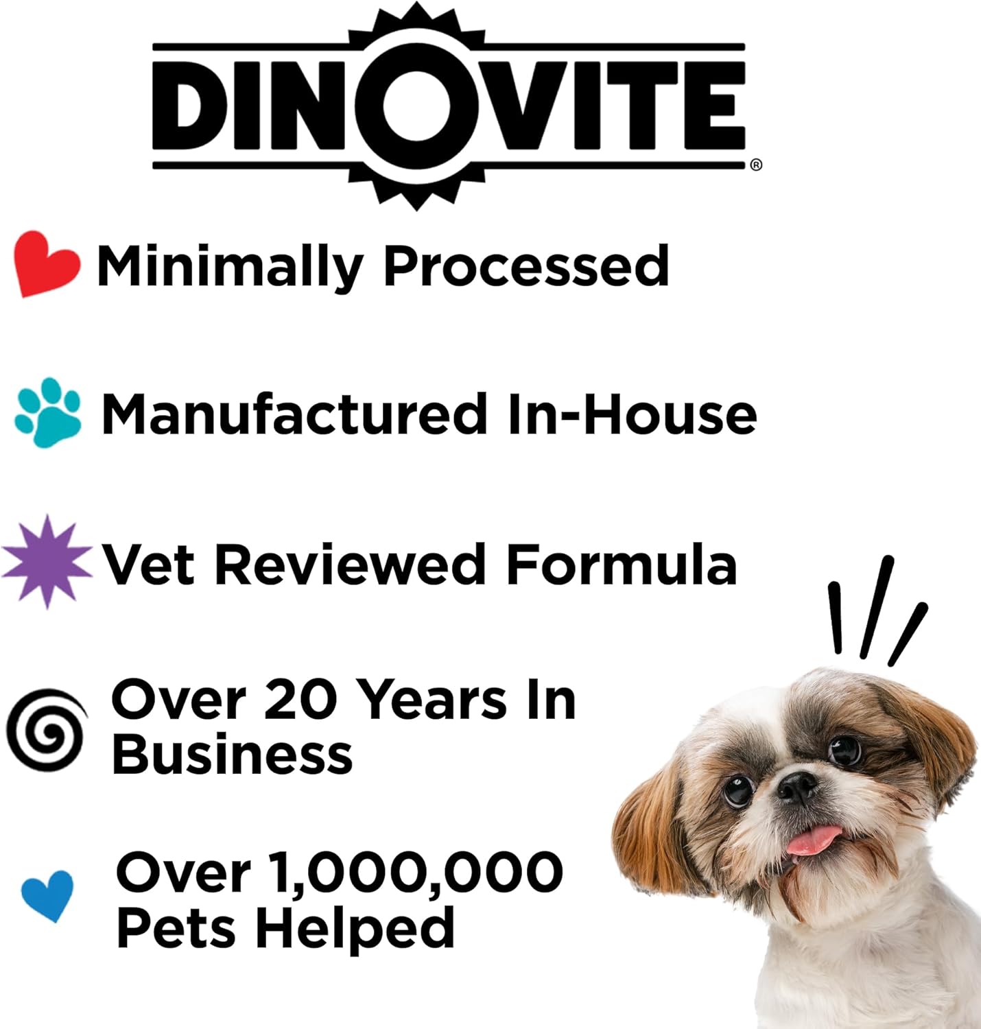 Probiotic supplement for dogs with omega-3 for skin and coat health, shown in large dog formula packaging โ view 5