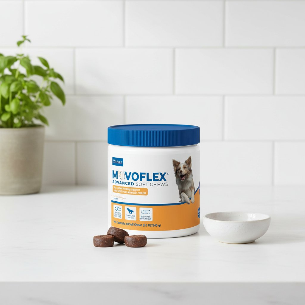 Advanced soft chews for hip and joint support in medium dogs, daily wellness supplement for senior dog mobility โ view 5a
