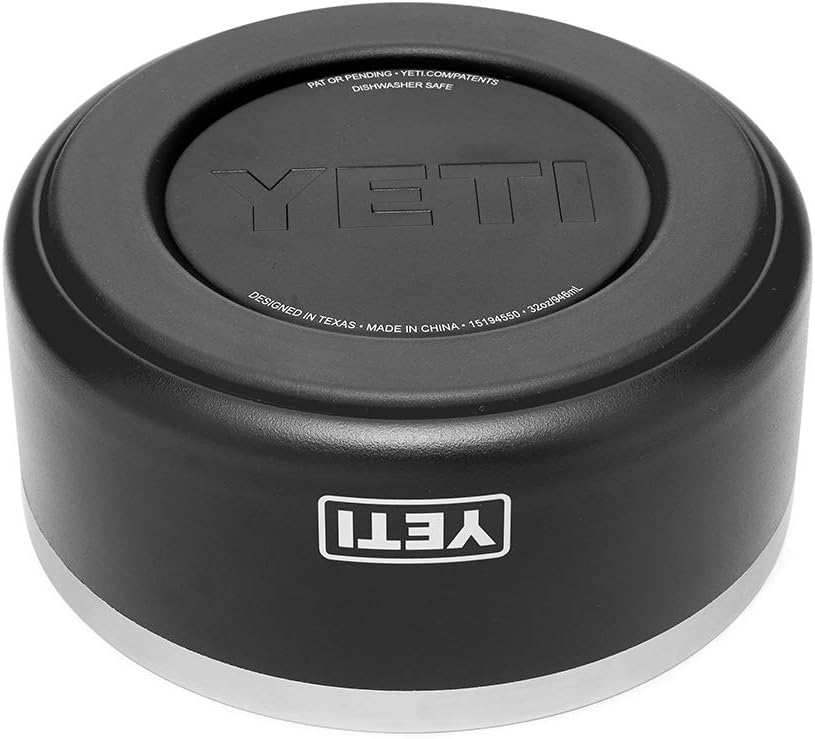 Stainless steel dog bowl with non-slip base, 32-ounce capacity for daily feeding — view 7b